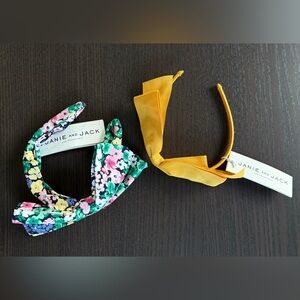 Janie and Jack Floral and Yellow Kids Headbands
